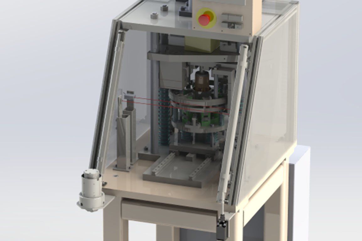 Off-Line Staking Machine: hero photo