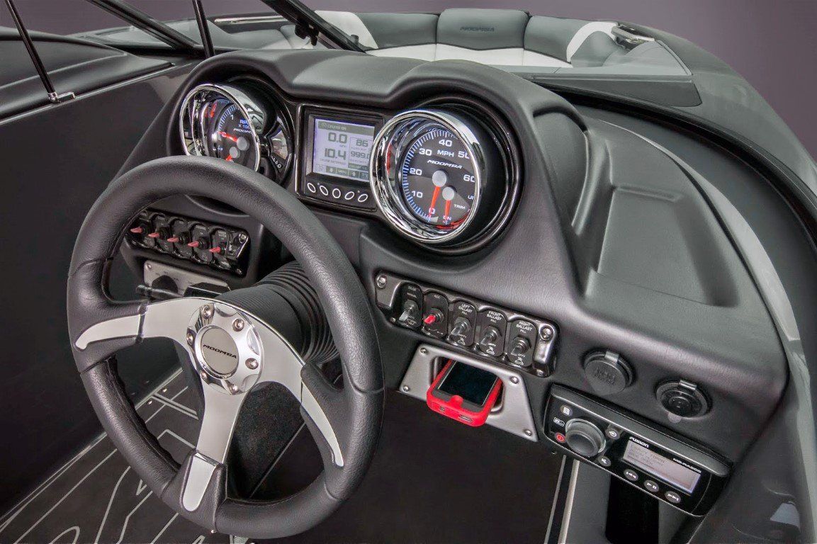 Boat Dashboard for the 2015 Moomba: hero photo